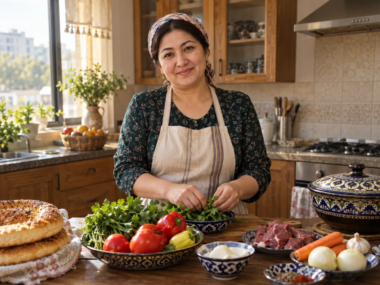 Повар на дом: узбекская и европейская кухня